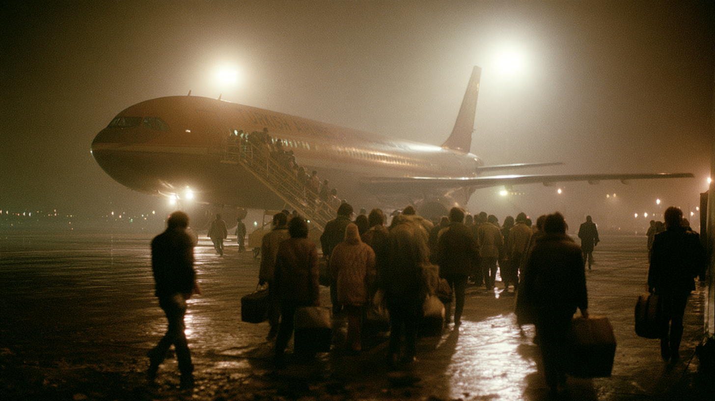 The Flight That Brought 215 Japanese Citizens Home