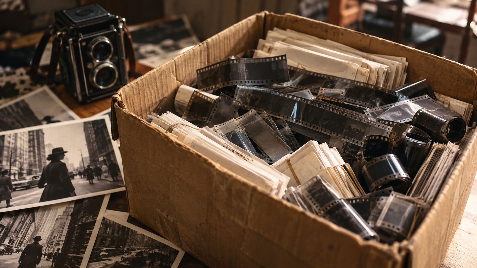 A Box Bought at Auction