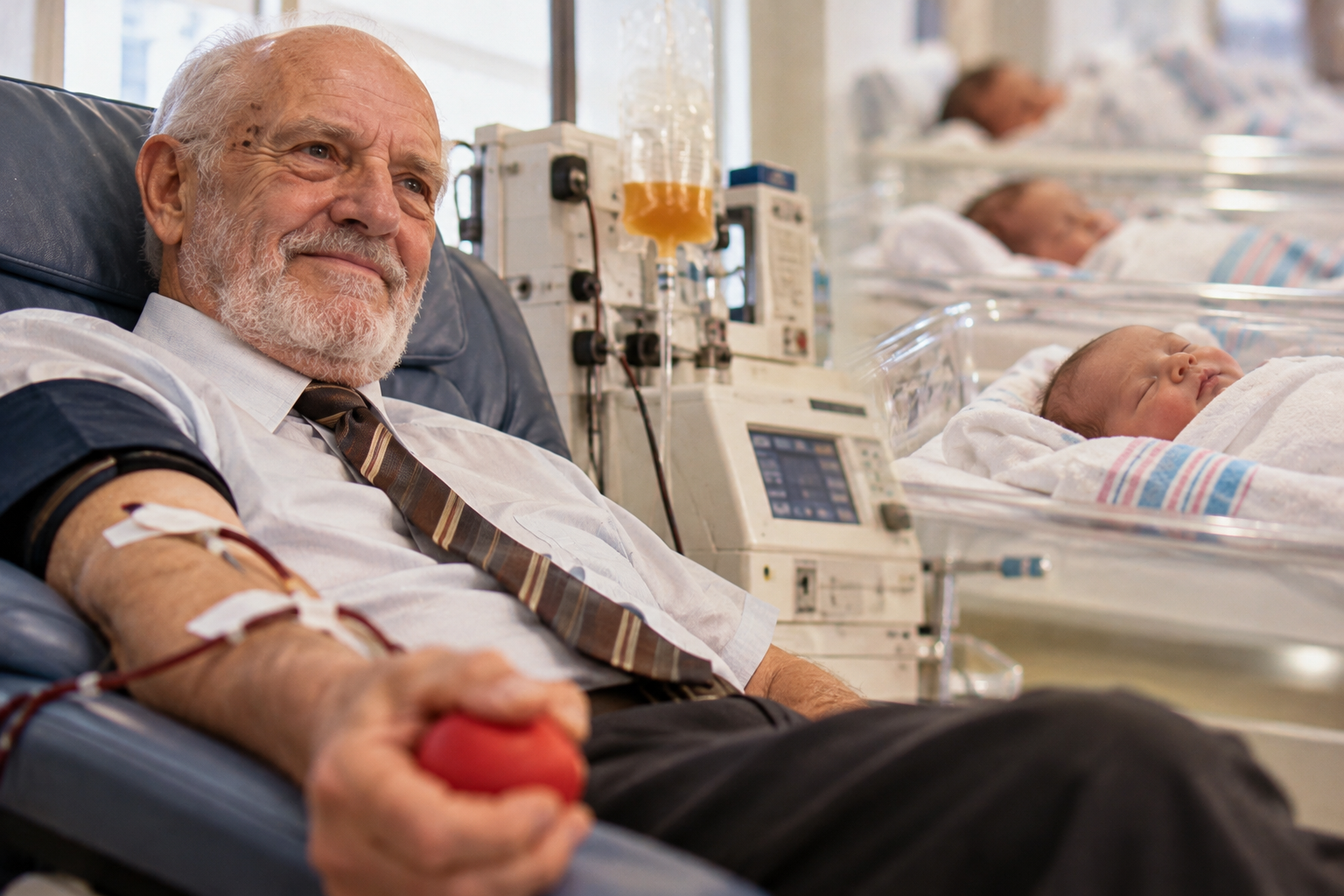 His Blood Helped Save 2.4 Million Babies. It Started at 14.