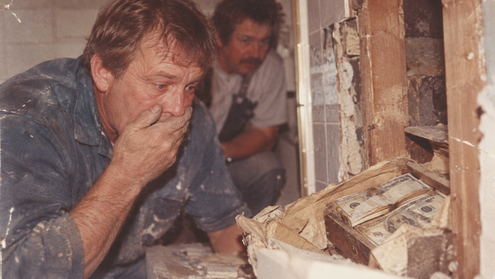 He Found $182,000 Inside a Bathroom Wall