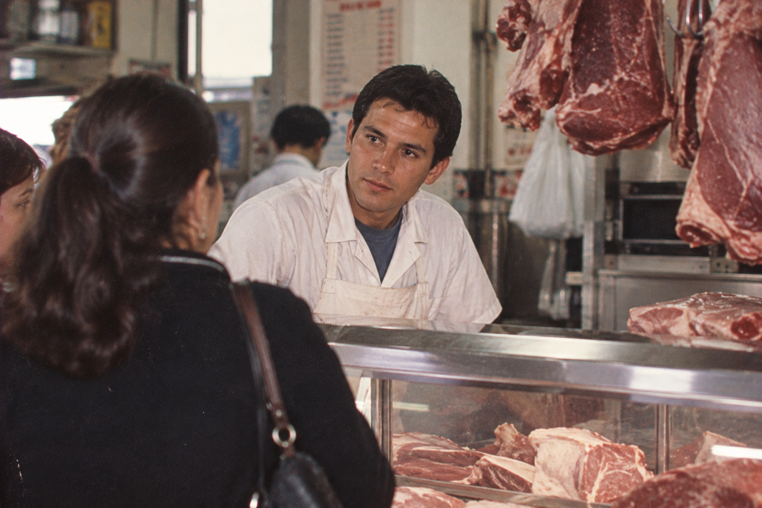 Her Coworker Was Behind the Meat Counter